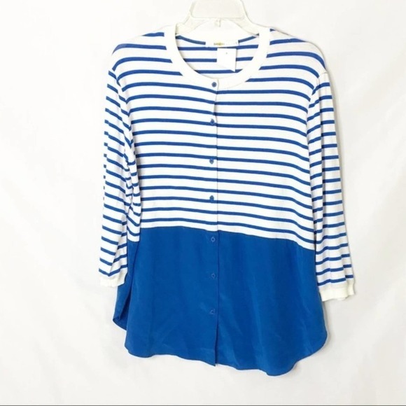 Bailey 44 top hat top in cobalt blue NWT - Picture 1 of 7